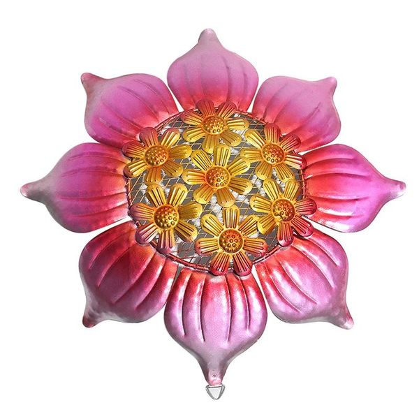 

decorative objects & figurines metal floral wall art decoration, suitable for color decoration in bathroom, living room, bedroom or porch te