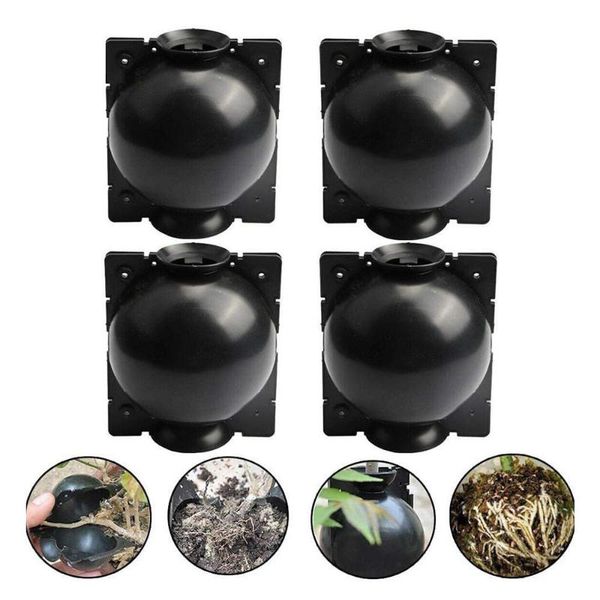 

5pcs plant root growing ball gardening supplies garden grafting rooting breeding box high pressure propagation sapling planters & pots