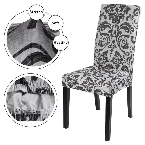 

elastic jacquard chair cover removable protector seat slipcover case armchair sofa covers for el banquet living room home