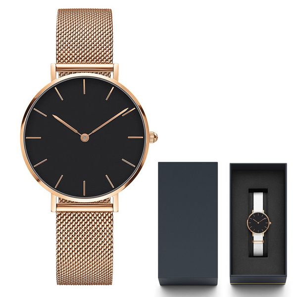 

0-5ladies watch rose gold stainless steel waterproof 28mm32mm36mm montre de luxe fashion bracelet men designer couple watches, Slivery;brown