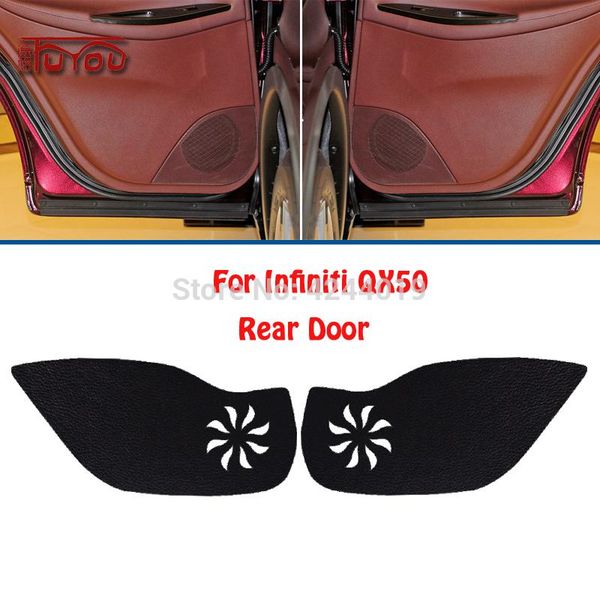 

for infiniti qx50 car inside door cover scratch protection anti kick decorative pads sticker 4pcs other interior accessories