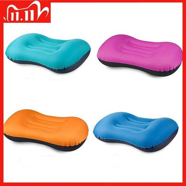 

ultralight portable travel pillow, inflatable camping pillow for hiking backpacking fishing hunting beach