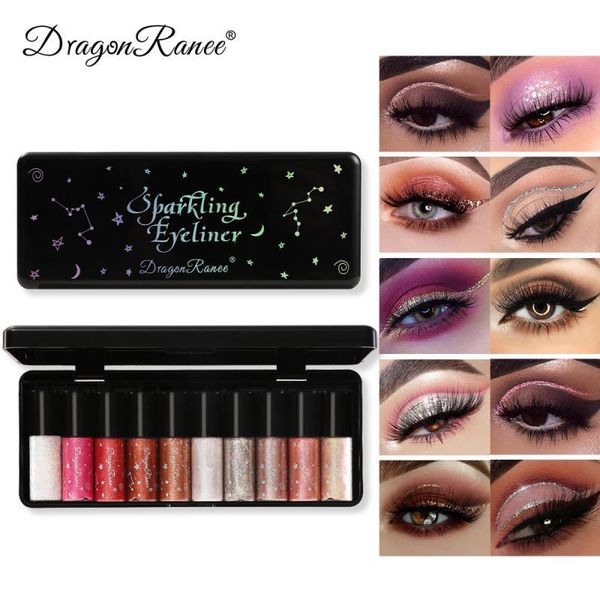 

diamond shiny liquid eye shadow fashion pearl luster eyeliner summer party glamorous makeup portable cosmetics