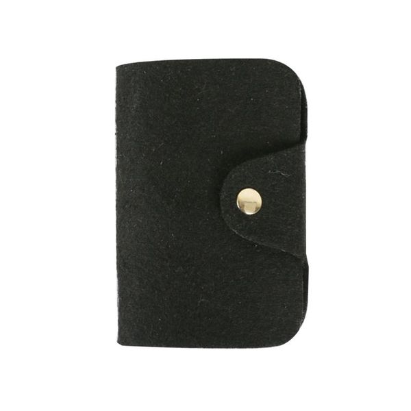 

card holders felt business id holder pocket case purse wallet organizer, Brown;gray