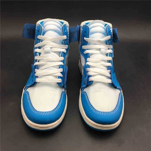 

og jumpman 1s basketball shoes joint design unc ow north carolina blue men's white ladies sports outdoor6p1v