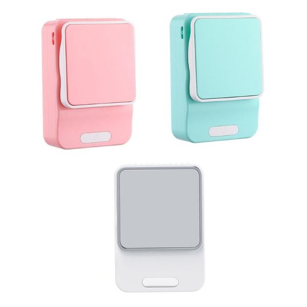 

electric fans portable hand-fan wide-angle wind mini waist clip weararble 2000mah rechargeable for kids travel sport