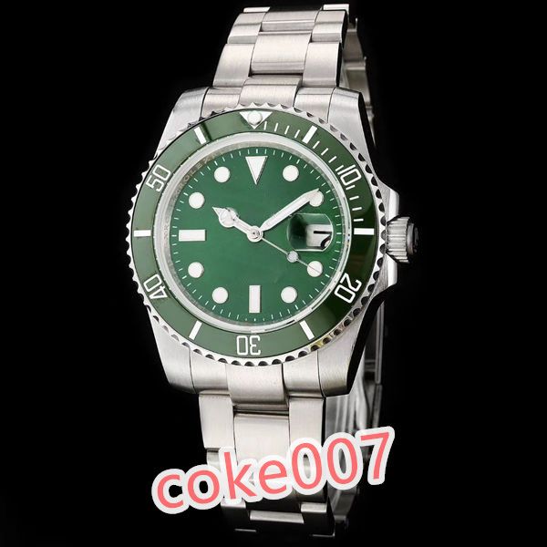 Automatische Mode Herrenuhr Armbanduhr BF Make 116610 Mixed Serial 40mm schwarzes Zifferblatt Edelstahluhr Original Box Armbanduhren