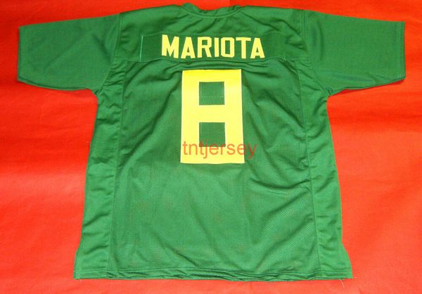 Custom Marcus Mariota Oregon Ducks Jersey сшита, добавьте любой номер имени