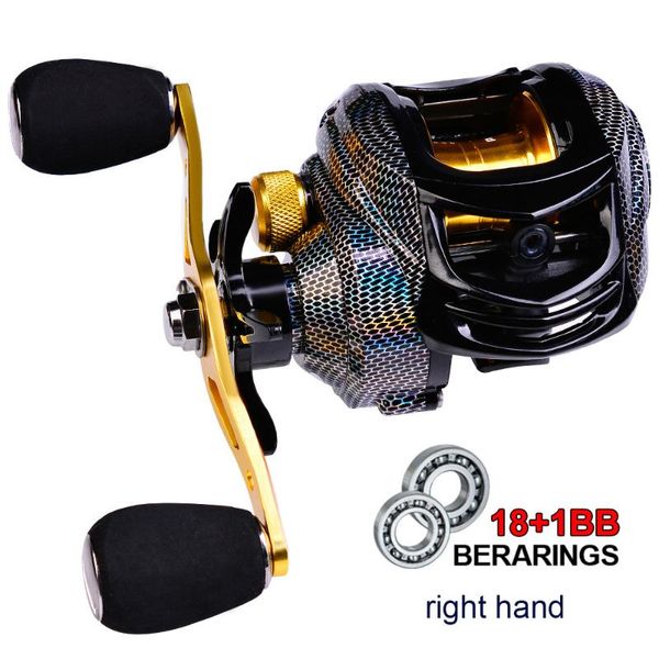 

baitcasting fishing reel shallow spool coil drag 10kg high speed 7.2:1 light lure magnetic micro lead bait casting reels