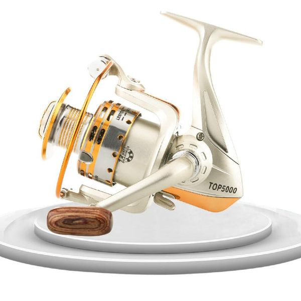 

baitcasting reels metal reel spinning boat rock fishing wheel squid lake st800-9000 series 1+1bb bearing balls