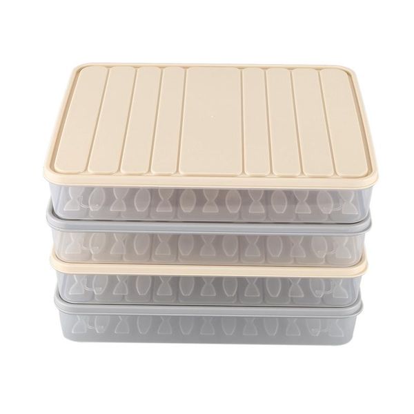 

storage bottles & jars 4 pcs set refrigerator food preservation box plastic er space saver container organization rack kitchen storag