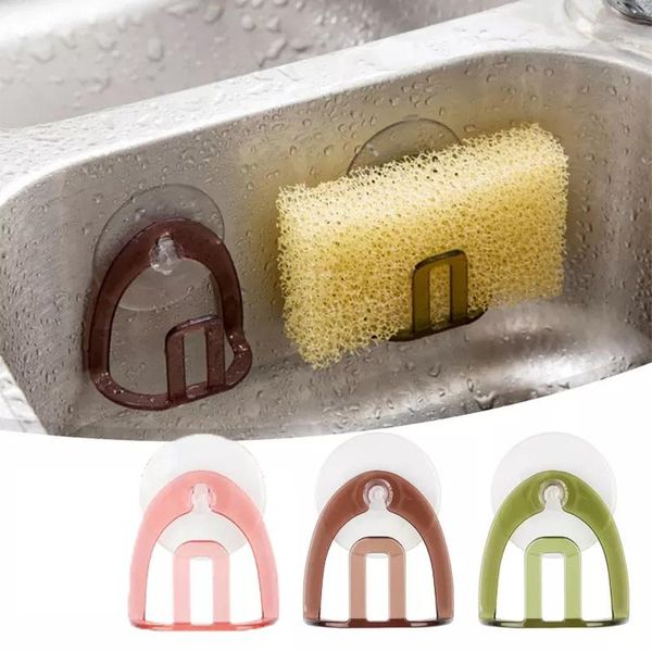 

kitchen storage & organization sink drain rack sucker sponge soap bathroom accessories