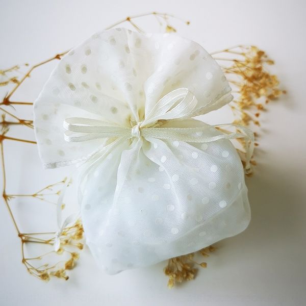 

ksQE yilong yarn bag printed with transparent organza gift boxes jewelry pearl jewelry packaging boxes candy pearl candy package bag, Black;white