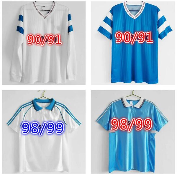

maillot de foot olympique de marseille retro soccer jersey 1990 1991 1992 1993 1998 1999 2000 deschamps piremfd, Black;yellow