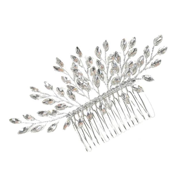 

hair brushes bridal comb wedding birthday proms crystal rhinestones for, Silver