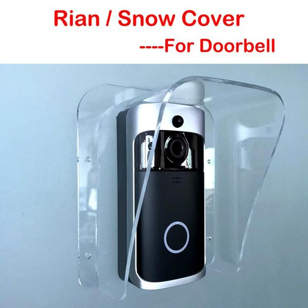 

doorbells rain cover universal type wifi doorbell camera waterproof for smart ip video intercom wi-fi door phone bell cam