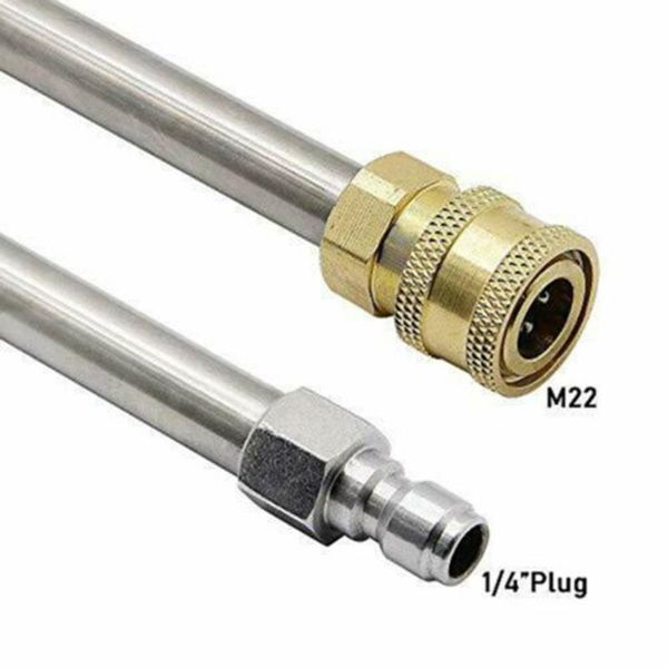 

16inch/40cm extension wand lance for high-pressure washer 1/4inch quick-connect garden accessories watering equipments