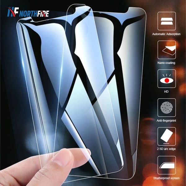 

cell phone screen protectors 2pcs 9h tempered glass for 11 pro max 7 8 protector 6 6s plus x xr xs 5 5s se protective film