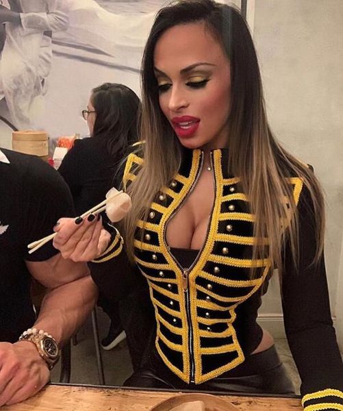 

jackets striped coat handcoat elegant flag black shortcut, Black;brown