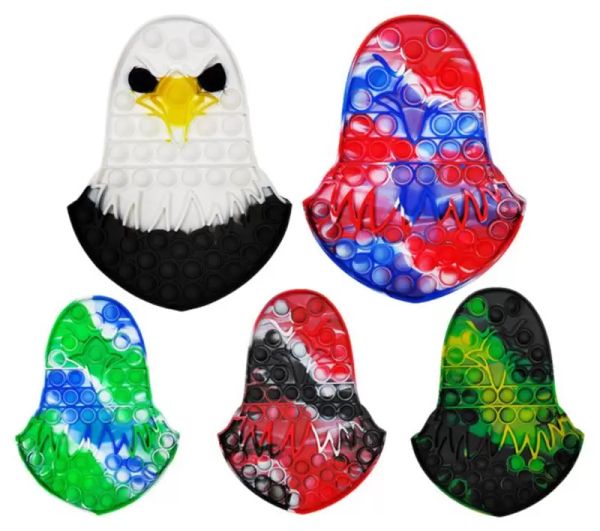 

push bubble fidget toys sensory eagle puzzle press finger bubbles stress toy
