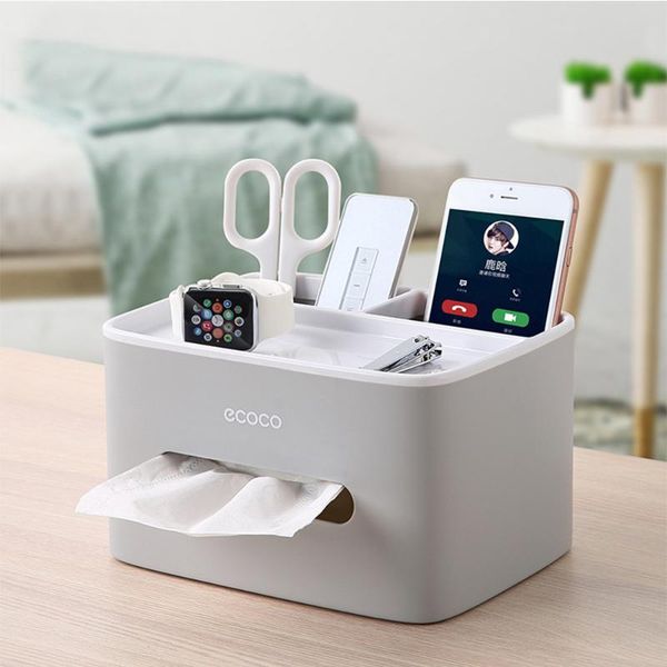 

tissue boxes & napkins multifunctional facial box cover napkin holder dispenser storage removable jewery tray for vanity counter desk