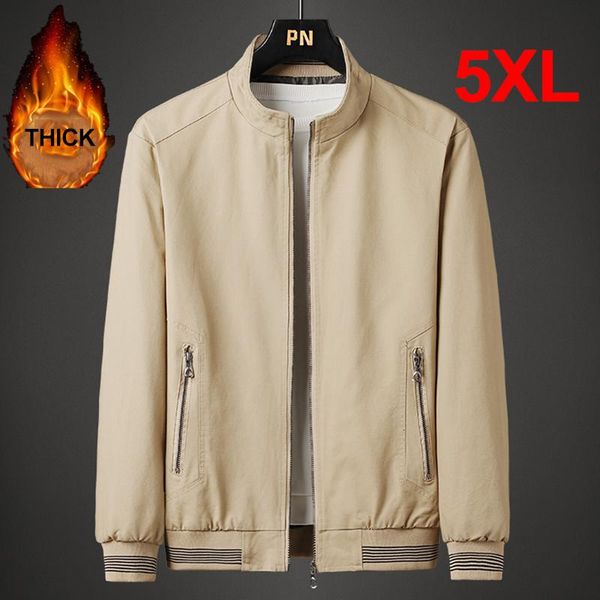 

men's jackets casual jacket men windbreaker slim fit fashion autumn warm fleece coats solid color outwear male, Black;brown