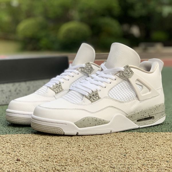 

2021 outdoor shoes 4 4s white oreo jumpman mens women trainers sneakers size 36-47, Black