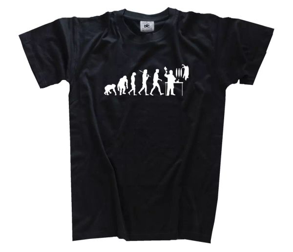 

edizione standard fleischer evolution metzger macelleria t-shirt s-xxxl, White;black