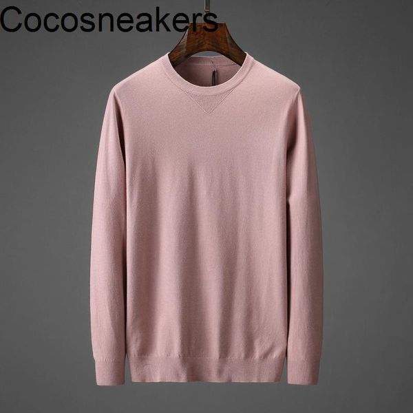 

men's sweaters special recommendation for autumn and winter bottoming artifact soft, comfortable, slim, simple versatile long sleeve ro, White;black