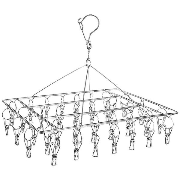 

bold 36 clip sock rack drying multi-clip multi-function hangers & racks
