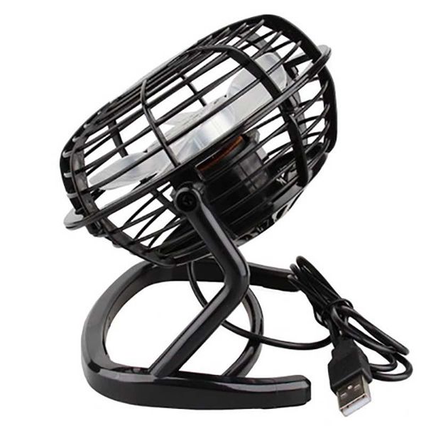 

electric fans portable dc 5v small desk usb cooler cooling fan mini operation super mute silent for pc / lapfan16