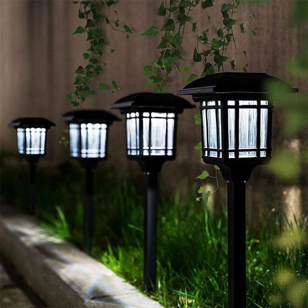 

lawn lamps solar pathway led lights lamp waterproof outdoor lantern garden lighting powered landscape decoration for walkway