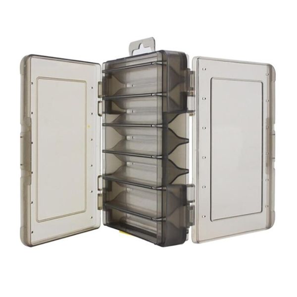 

outdoor portable fishing lure tackle box double-sided sub-bait tool accessories