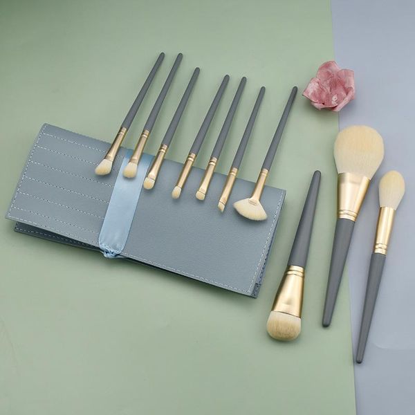 

makeup brushes 10 beautiful blue bridge cosmetic brush sets, cangzhou super soft powder eye shadow beauty dressing tool