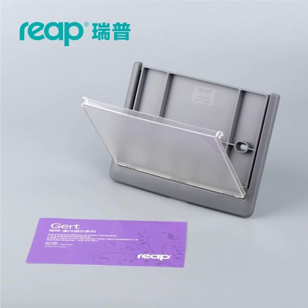 

5-pack reap gert 149*105.5mm abs/pc office badge indoor wall mount sticker holder display info poster door sign frames