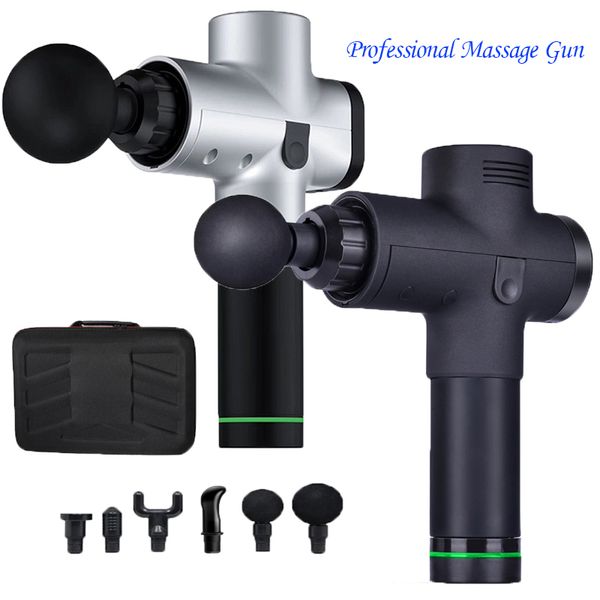 

muscle massage gun deep tissue massager therapy gun exercising muscle pain relief body shaping 210324