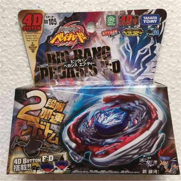 Tomy Japon Beyblade Big Bang Pegasis F:D BB105 4D Sistem 210803