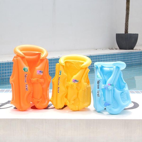 

life vest & buoy children's pool jackets inflatable swimming men and women thickened vests drifting safety