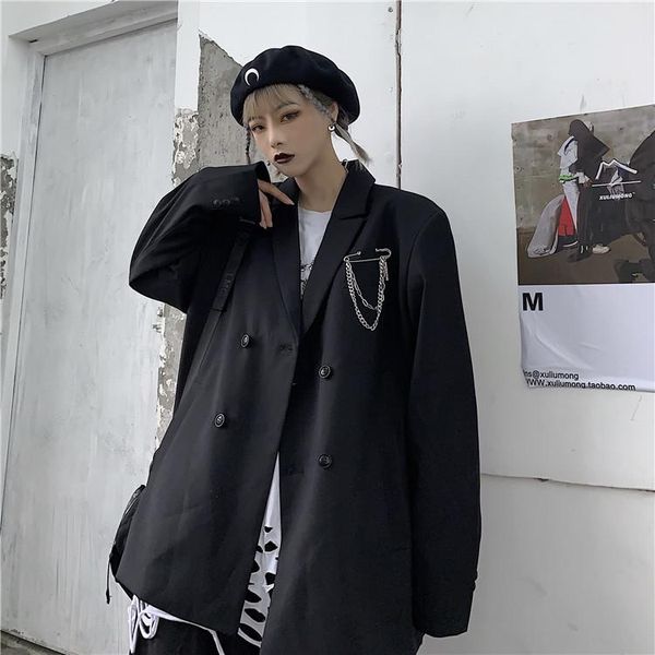 

cloths for women 2021 spring autumn women's oversized jacket suit female plus size clothing veste femme tn2637 jackets, Black;brown