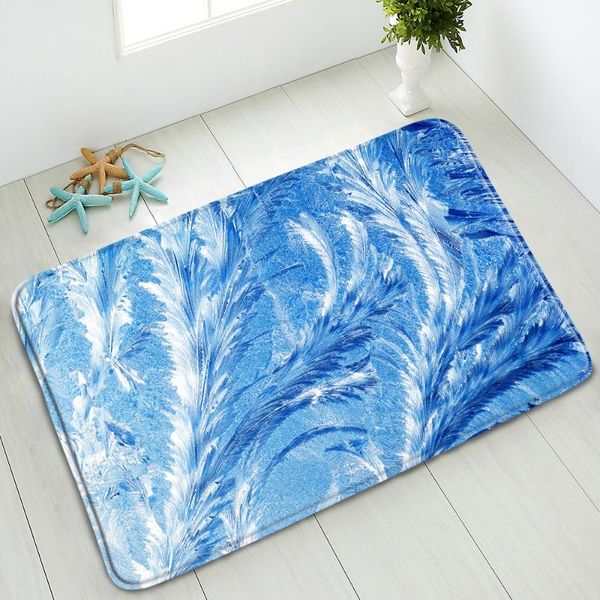 

bath mats feather floor geometric elements bathroom pads living room kitchen entrance balcony corridor carpet absorbent non-slip