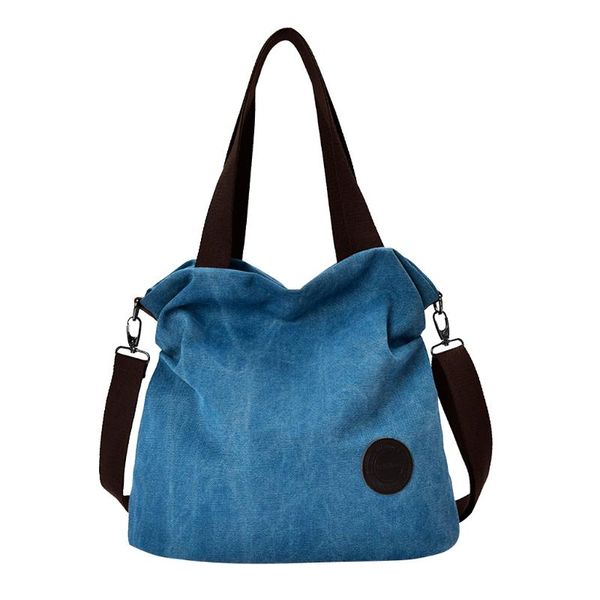 

storage bags women travel shopping canvas large capacity shoulder bag tote handbag