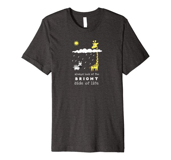 

Bright Side of Life Tee Shirt Cartoon Optimism, Mainly pictures