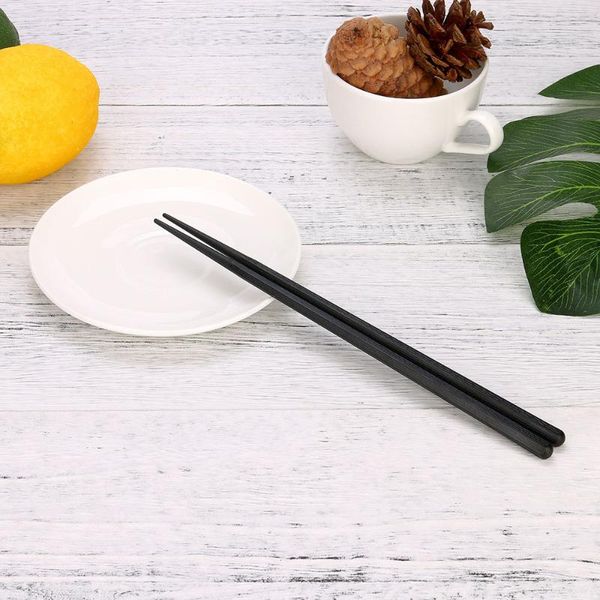 

pair japanese chopsticks alloy non-slip sushi sticks chop chinese gift reusable drop