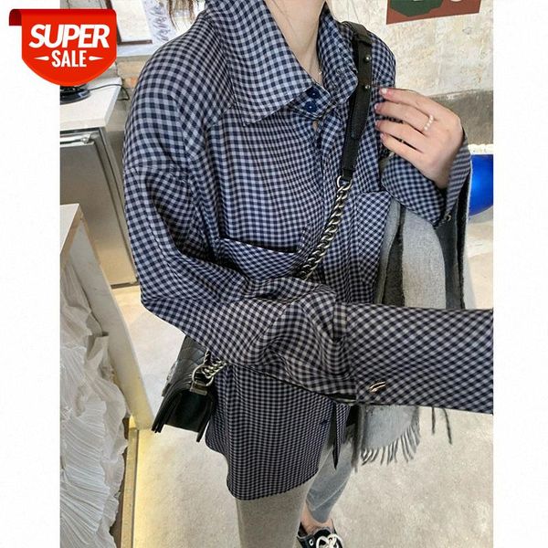 

korean long-sleeved lapel but very j-like shirt #v23h, White