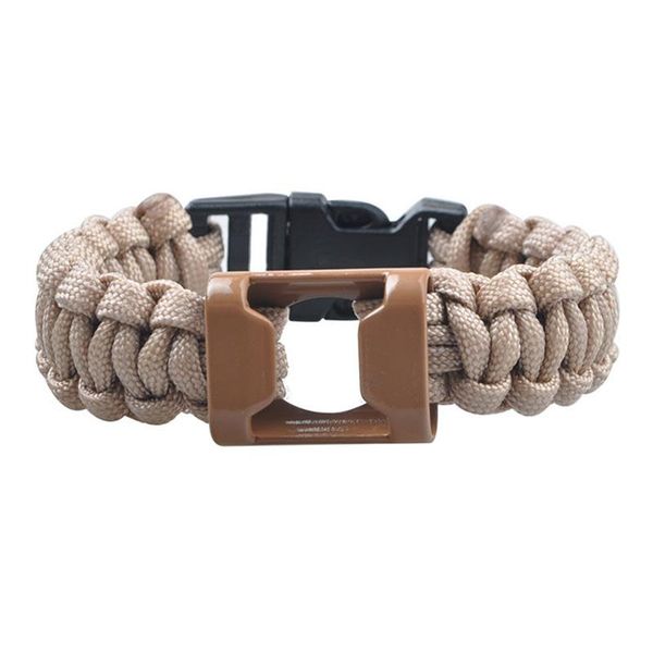 

charm bracelets braided rope for women multifunctional daily accessories fashion paracord wrist band gifts cuffs sl054, Golden;silver