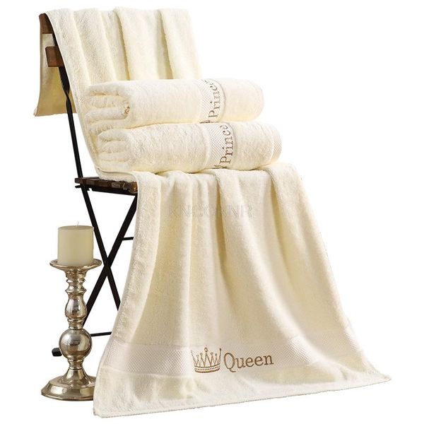 

towel 100% cotton bath towels for adults sea vacation beach child face king queen embroidery designers