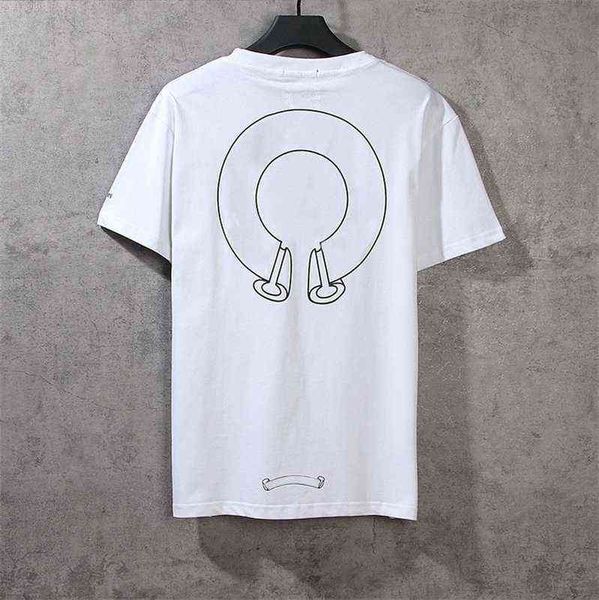 

classic men's loose designer t shirts ch summer short sleeves letter horseshoe sanskrit cross print sweatshirts t-shirts woman tees wnw, White;black