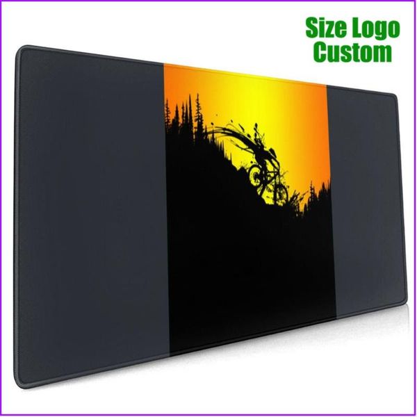

mouse pads & wrist rests mtb bike bicycle mountain cycling rider track downhill steelseries rgb small gamer mousepad alfombrilla raton