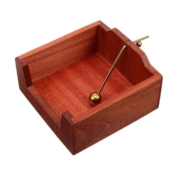 

tissue boxes & napkins 1pc creative napkin rack wooden durable paper chic dispenser