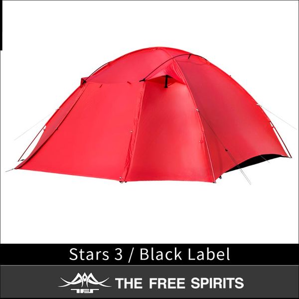 

the spirits stars 3 tent 20d nylon silicon coating outdoor hiking person ultralight camping season tents and shelters